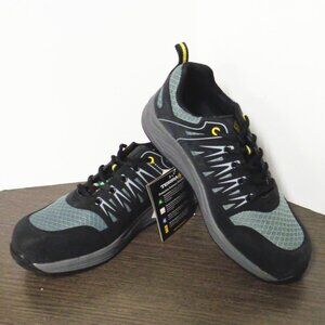 Brand New Terra Men's Rebound Composite Toe Work Shoes. Black/Grey 106001BLG F55